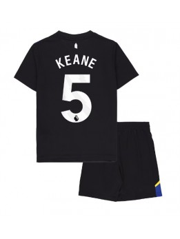 Everton Michael Keane #5 Dječji Rezervni Dres kompleti 2025-26 Kratak Rukavima (+ kratke hlače)